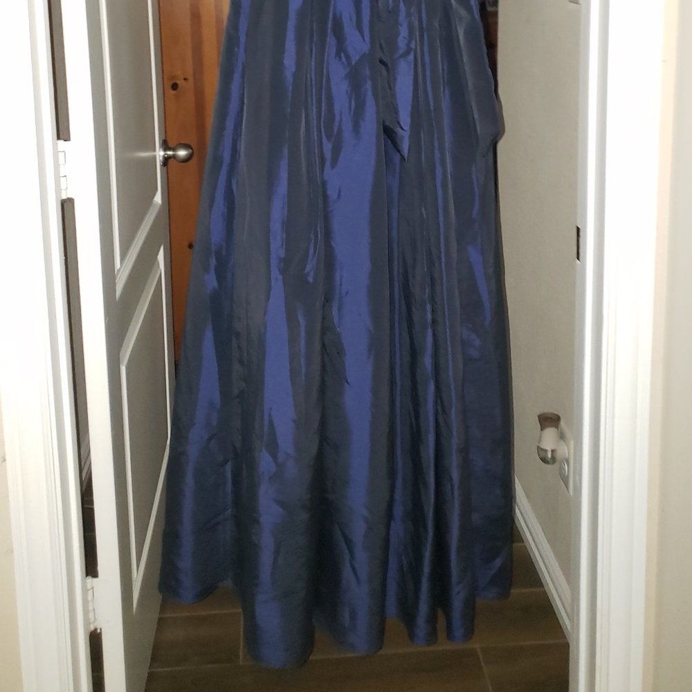 Navy blue formal dress